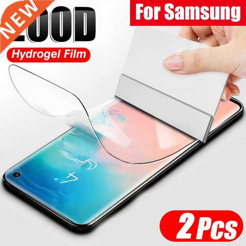 2Pcs Hydrogel Film For Samsung S21 S20 S10 S9 S8 Plus Note 2