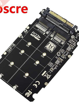 2 in 1 M.2 NVMe SATA U2PCB M.2 NVME SSD Key M Key B SSD to U
