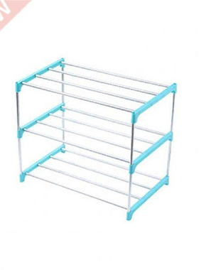 3/4 Layers Shoe Rack Assembled Easy Installation Stainless