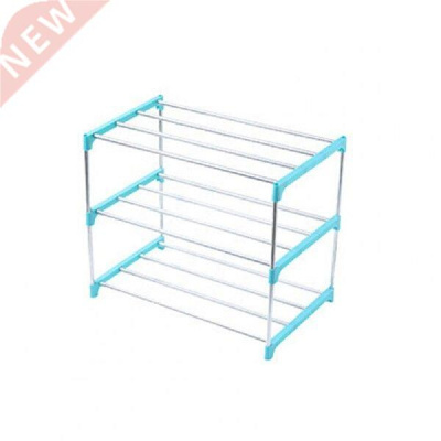 3/4 Layers Shoe Rack Assembled Easy Installation Stainless