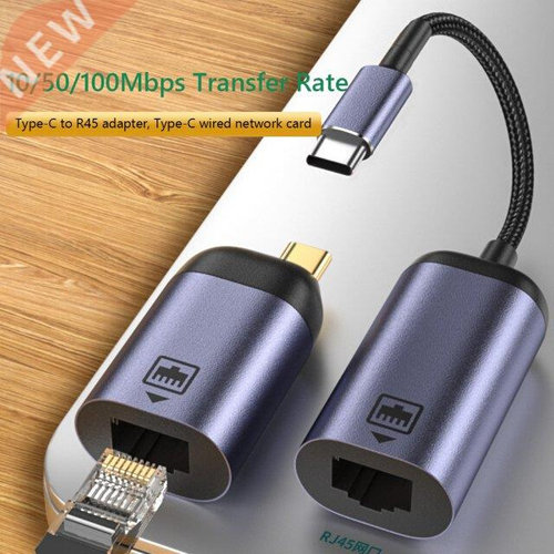 USB Ethernet Network Adapter Cable 100Mbps Drive-free USB Ty