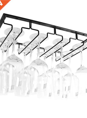 /4/5/6 Slots Wine Glasses Holder Bartender Stemware Hanging