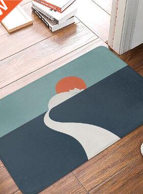 1 Pcs Printed Floor Mats Sunset Door Mat Kitchen Carpet
