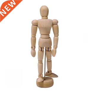 1Pc Artist Movable Limbs Male Wooden Figure Model Mannequin