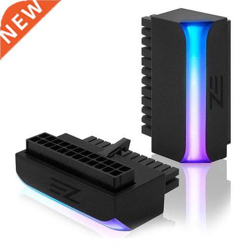 ATX 24 Pin to 90 Degree Power Plug Adapter 5V ARGB Mainboard