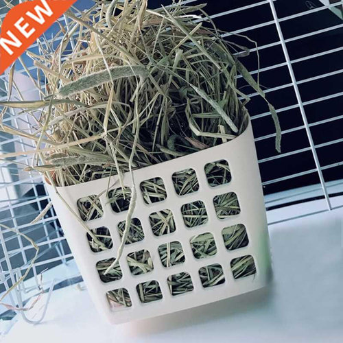 Rabbit Food Feeder Small Animals Rat Hay Rack Manger Chinchi