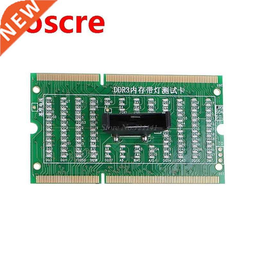 DDR3 Memory Slot Tester Card with LED Light for Laptop Mothe