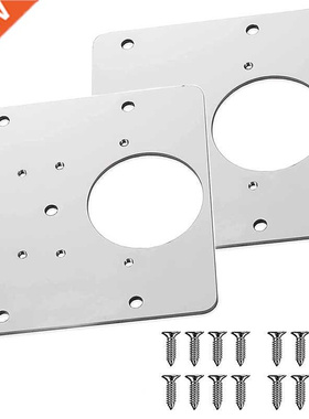 Hinge Repair Plate with 12 Mounting Holes Pratical Repair Ac