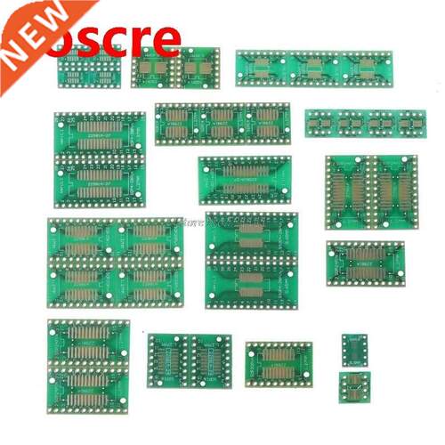 35pcs/7value*5pcs PCB Board Kit SMD Turn To DIP SOP MSOP SS