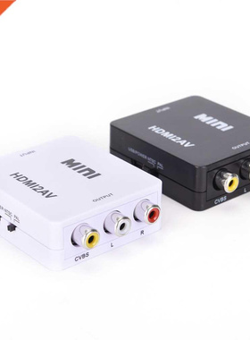 HDMI To RCA AV/CVS Adapter HD 1080P Mini HDMI2AV Video Conv