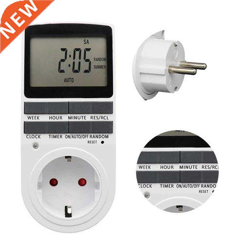 Electronic Digital Timer Switch EU US FR BR Plug Kitchen Tim