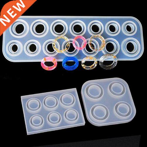 14 Hole  Making Mold Handmade Ring Jewelry Making Silicon
