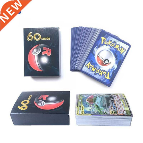 60pcs/Box Pokemon Cards Tag Team EX TCG: Su