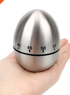 Cooking Tools Kitchen Timer Stainless Steel Egg 60 Minutes M