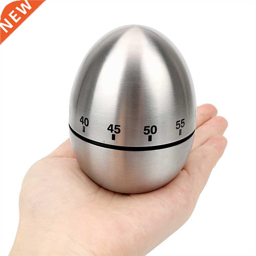 Cooking Tools Kitchen Timer Stainless Steel Egg 60 Minutes M