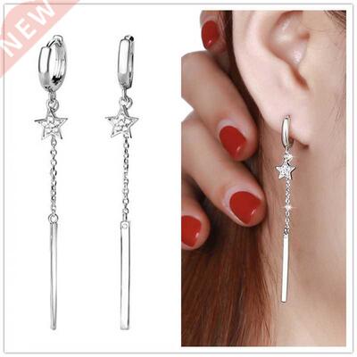 ndy Silver 925 Erings Female Drop Accessories Bright Cryst