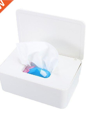 Wet Tissue Box Desktop Baby Wipes Paper Storage Box