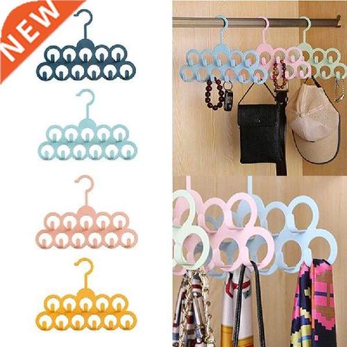 11 Loops Scarf Hanger Non Slip Multifunction Closet