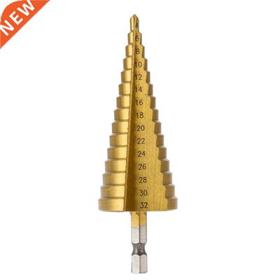 42mm Mini Drill Hex Titanium Step Core Drill Bits Hole Cutt