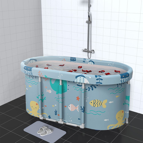 115 X60 X 51 cm Foldable Bathtub Adult Bath Tub Universal P