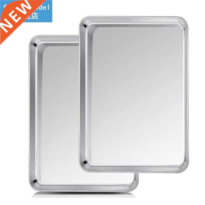 Stainless Steel Food Baking Tray Steamed Sausage Dish Rectan