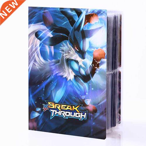 Anime Cartoon 240Pcs Pokemon Album Book Game Cards Booklet 4