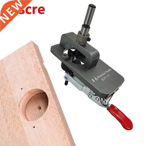 Woodworking Hinge Hole Drill Guide Locator Wood Drilling Dow