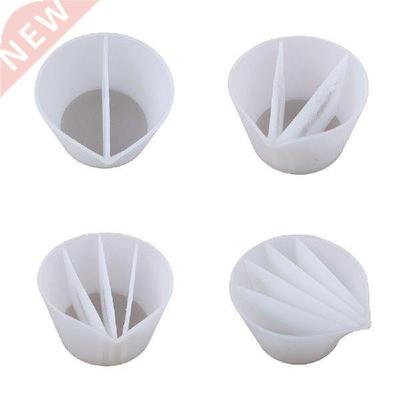 Clear Silicone Distributing Cup Toning Cup  Crystal