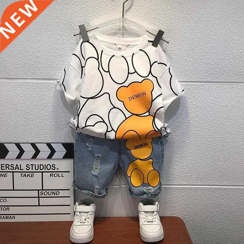 Boys Suits 2022 Korean Kids Clothes Baby Clothing Sets Summe