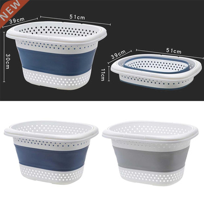 Collapsible Laundry Hamper Basket Clothes Storage Bag Washi