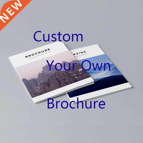 Brochure Corporate Company Printing Booklet Custom Design C