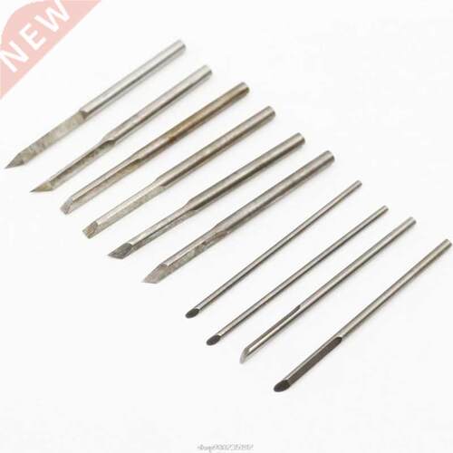 10pcs Handmade Olive Wood Carving Blade Knife High Speed Ste