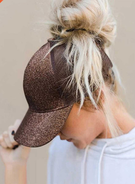 2021 Glitter tail Women's Baseball Cap Women Snapbac