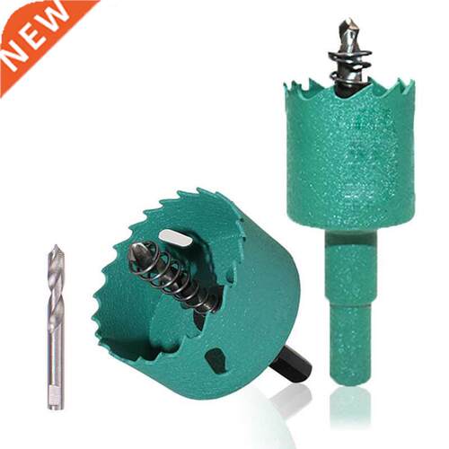 16-40mm M42 HSS Hole Saw Cutter Metal Tip Drill Green For