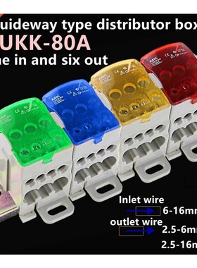 1PCS UKK80A UKK125A UKK160A UKK250A UKK400A UKK500A Connecto