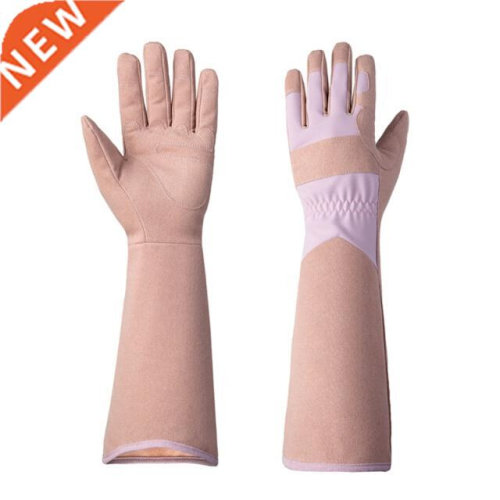 Microfiber Breathable Gauntlet Gloves Rose Pruning Long S