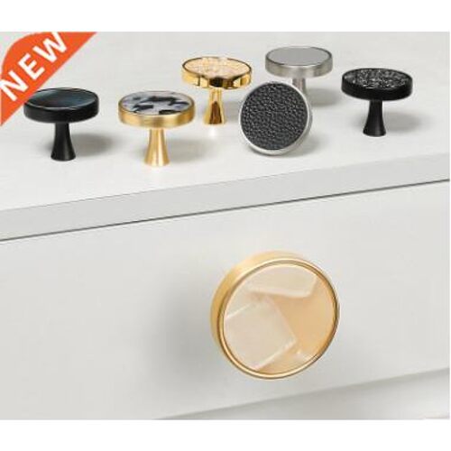 Resin S Cabinet Knob chest pulls Knob single hole Drawer Han