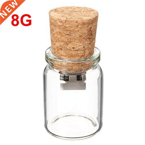 Glass Bottle USB 3.0 Flash Drive 8G High Speed Pen Drives P