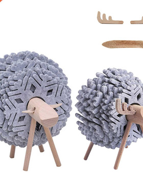 Heat-Resiant Felt Coaers Snowflake ylish Glass Cup