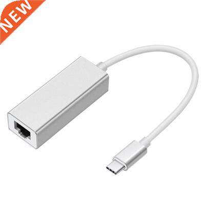 Digital Adapter Rj45 Female Converter USB C to Ethernet Adap
