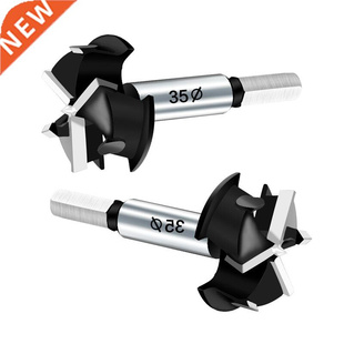 3 Flutes 35mm Carbide Tip Drill Bit Wood Auger Cutter Woodwo