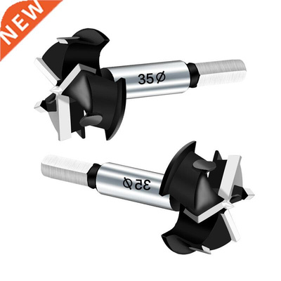 3 Flutes 35mm Carbide Tip Drill Bit Wood Auger Cutter Woodwo