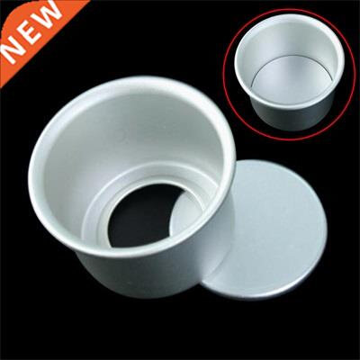 5Pcs Round Cake Mould Cheesecake Pan Pattern Alloy