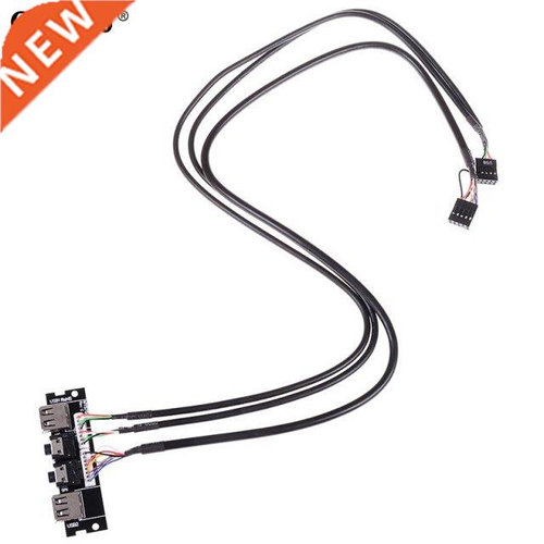 1pc Audio Cable PC Computer Case PCB Front Panel USB 2.0 Aud
