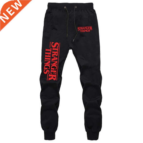 New Casual Stranger Things Sports Sweat Breathable Pants Stu