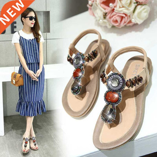 2019 Ladies beach sandals big size Summer shoes for women