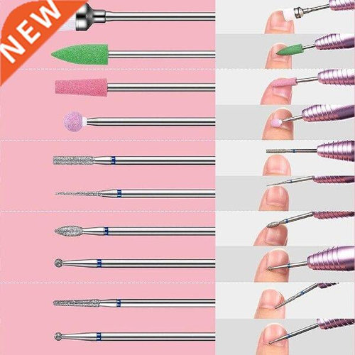 30Pcs Nail Drill Bits Set Tungsten Carbide Nail Drill Bits