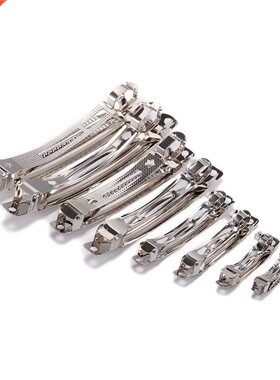 10pcs French Barrette Style Spring Hair Clips Automatic Clip