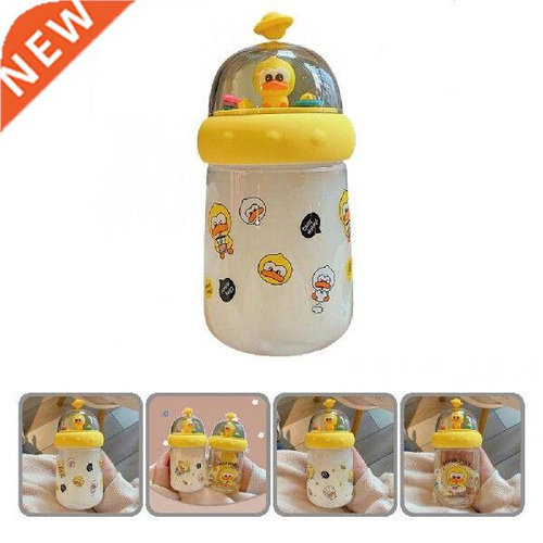 Water Bottle with Lid Leak Proof Clear Printing Adorable