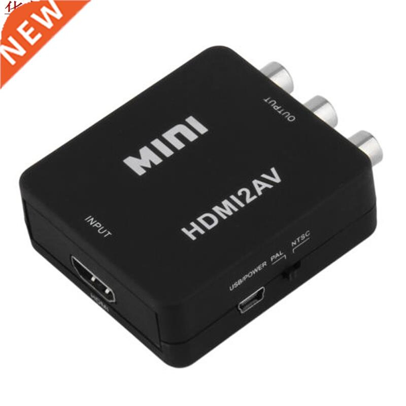 HDMI to RCA CVBS AV Converter Adapter 1080P HDMI2AV Video Co